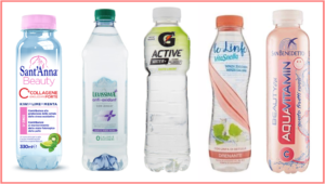 acque funzionali san benedetto vitasnella gatorade levissima sant'anna