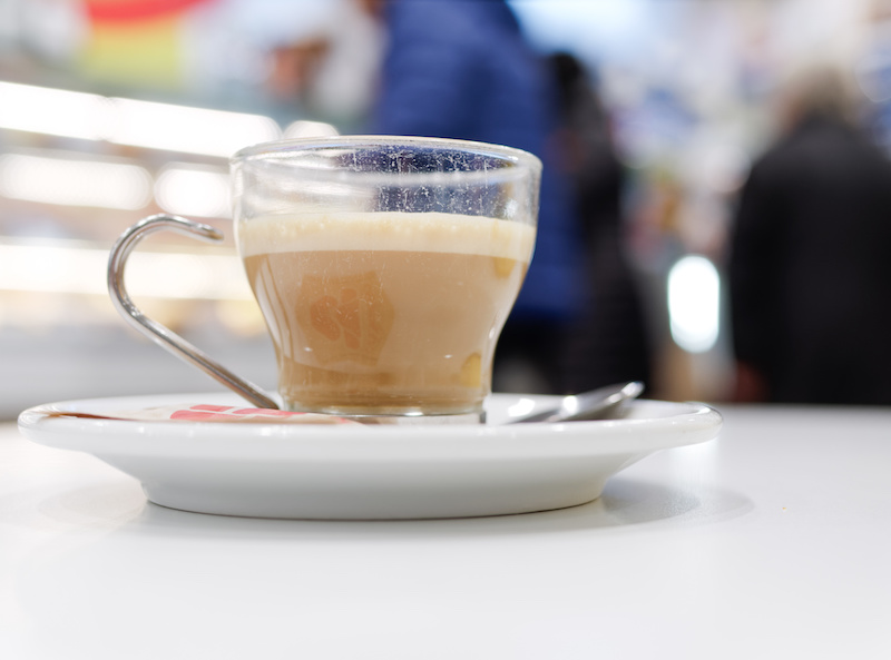 Tazza di caffè al ginseng