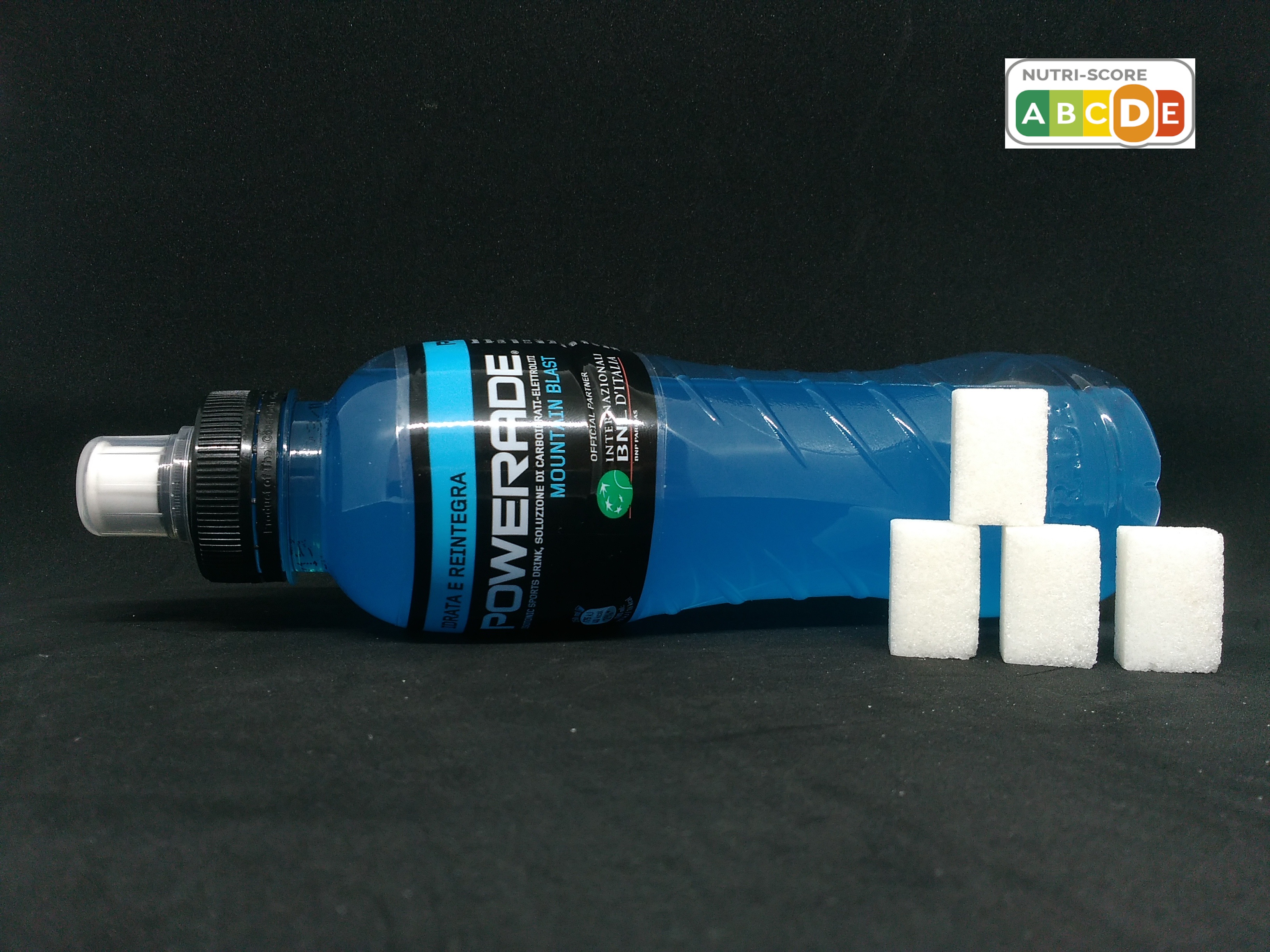 powerade blu zuccheri nutri-score
