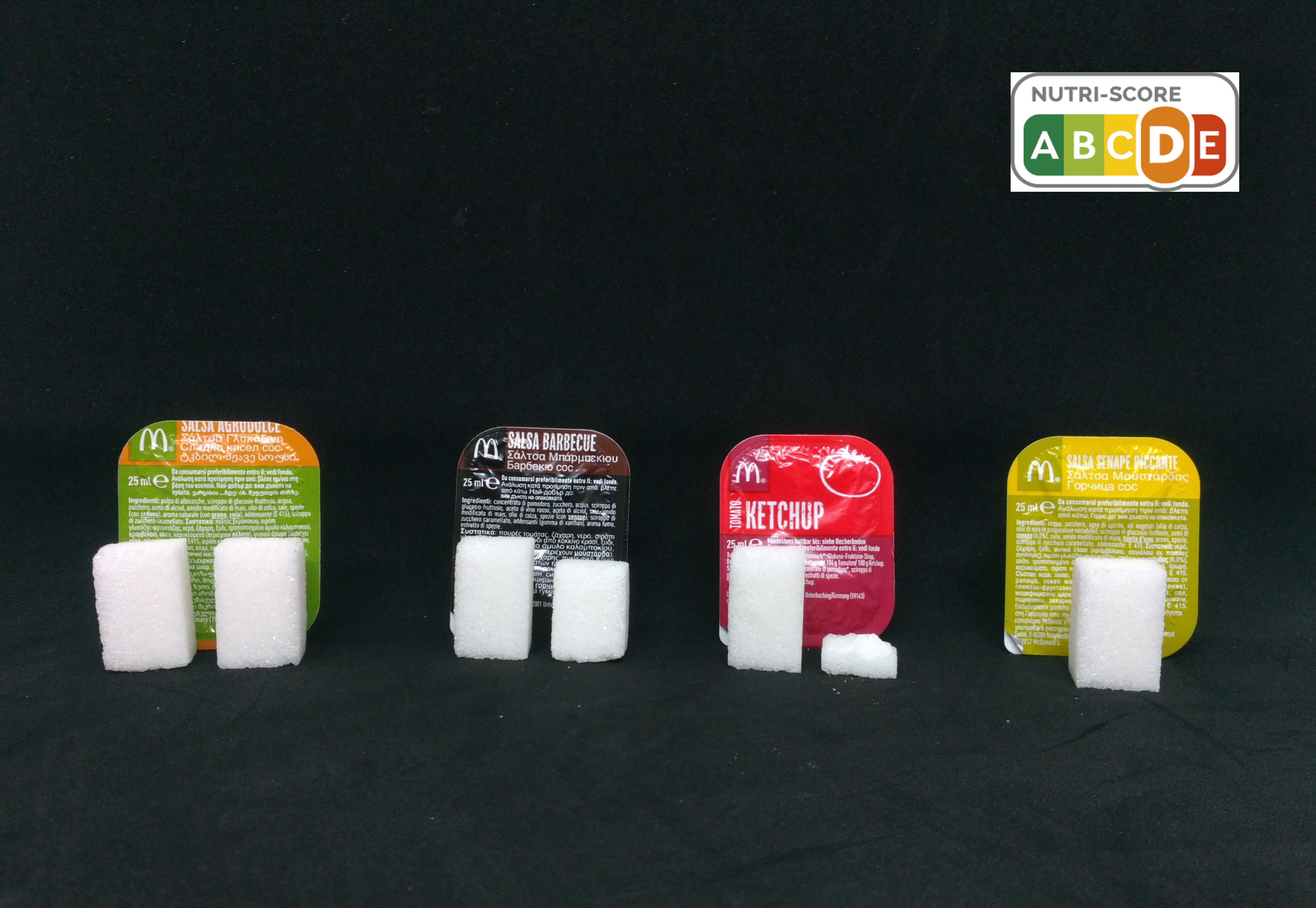 salse mcdonald's agrodolce barbecue ketchup senape