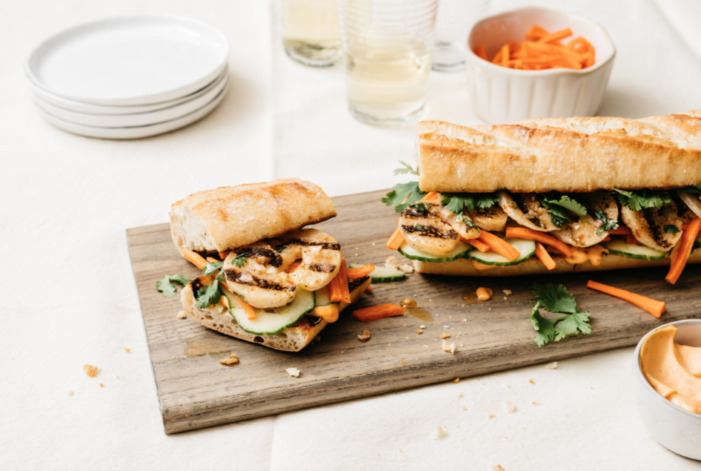 finti gamberi new wave food panino