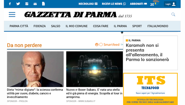 pubblicita online prolon dieta mima digiuno giornale di parma