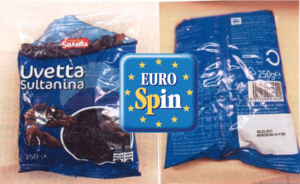 eurospin uvetta sultanina mister sibamba