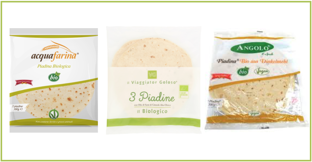 piadine biologiche viaggiator goloso acquafarina angolo senape