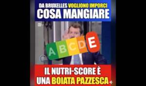 salvini nutri score etichette a semaforo
