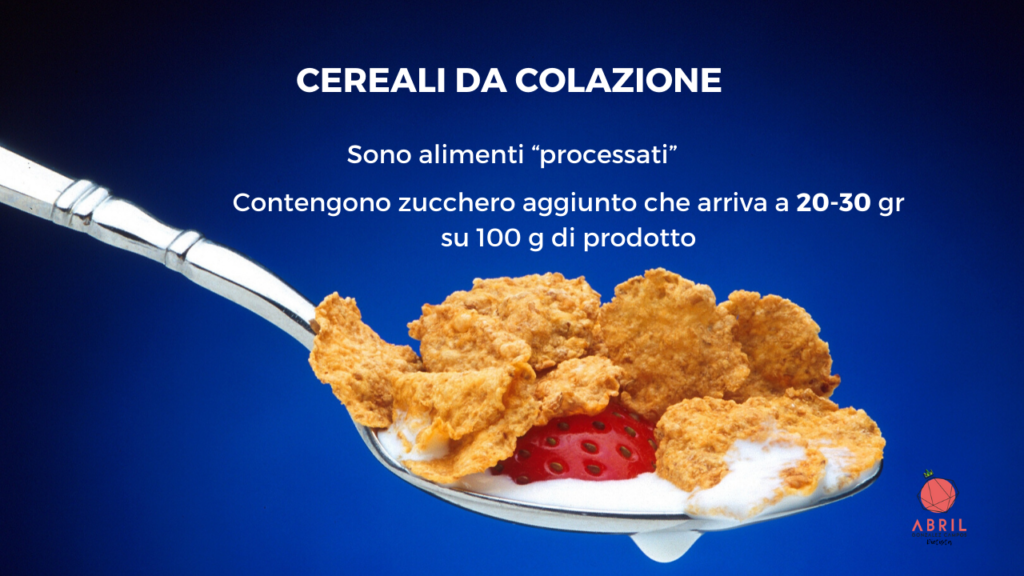 cereali da colazione abril gozales campos