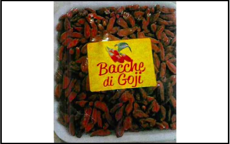 richiamo bacche di goji pesticidi