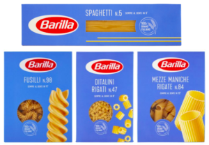 barilla pasta formati classici 100% italiani