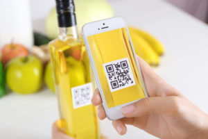 etichetta qr code smartphone