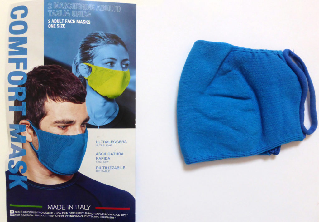 FACE MASKS _ AREAS (DECATHLON) _ comfort mask ITA