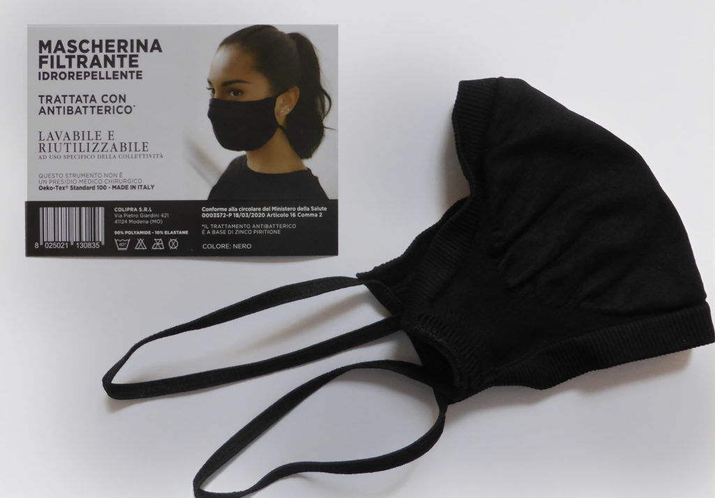 FACE MASKS _ COLIPRA _ Mascherina filtrante idrorepellente ITA