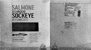 salmone selvaggio sockeye affumicato richiamo