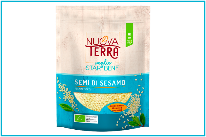 richiamo semi di sesamo bio nuova terra