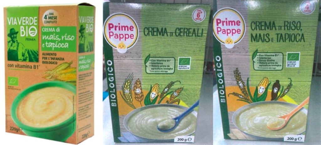 crema cereali riso mais tapioca via verde bio prime pappe eurospin