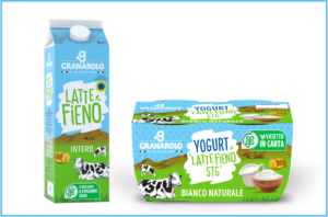 granarolo latte fieno yogurt