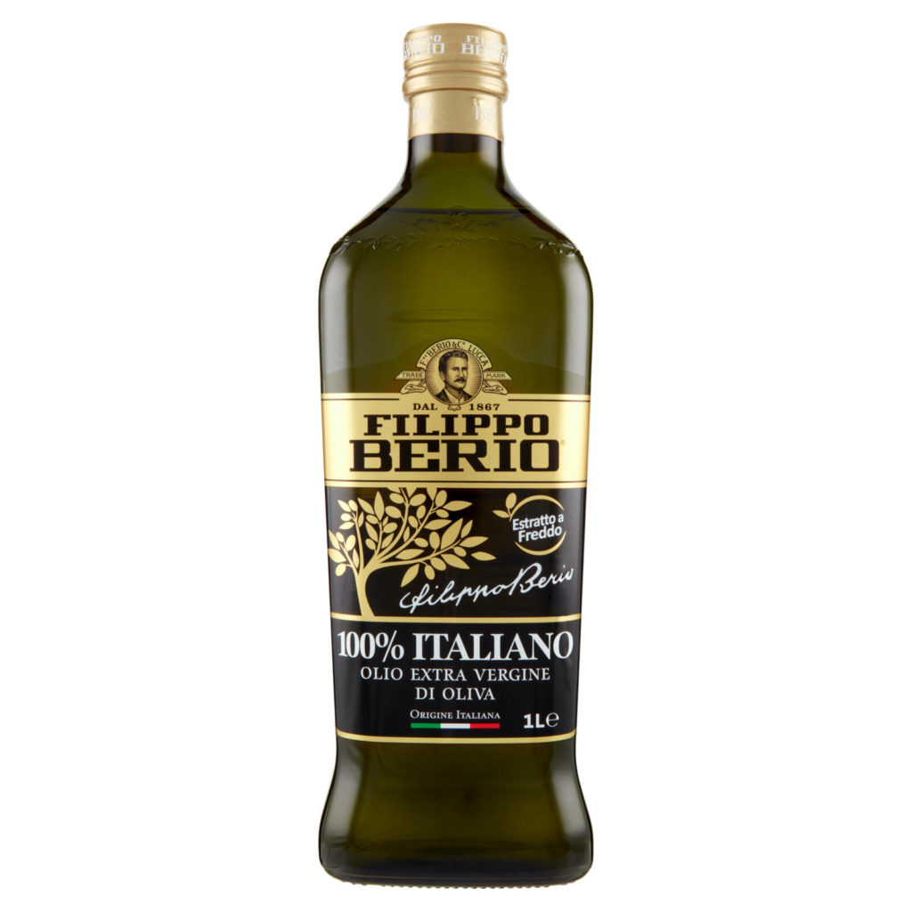 olio extravergine filippo berio 100% italiano