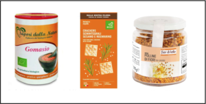 naturasì gomasio cracker polline