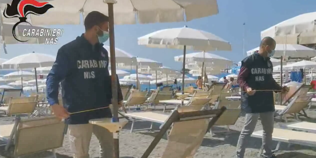 nas controlli in spiaggia