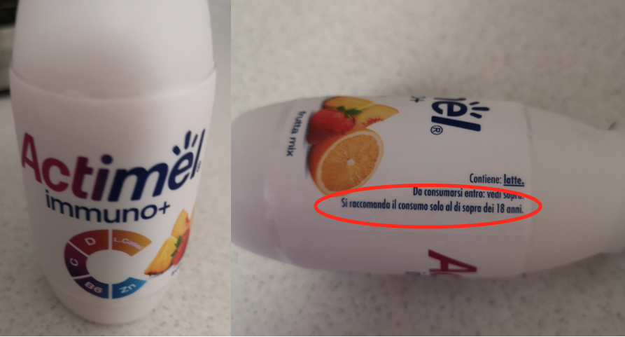 danone actimel immuno+