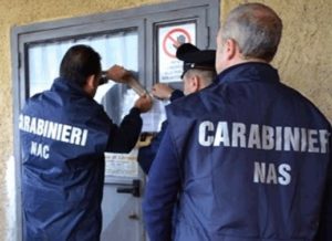 Carabinieri Nas nel corso di un'operazione
