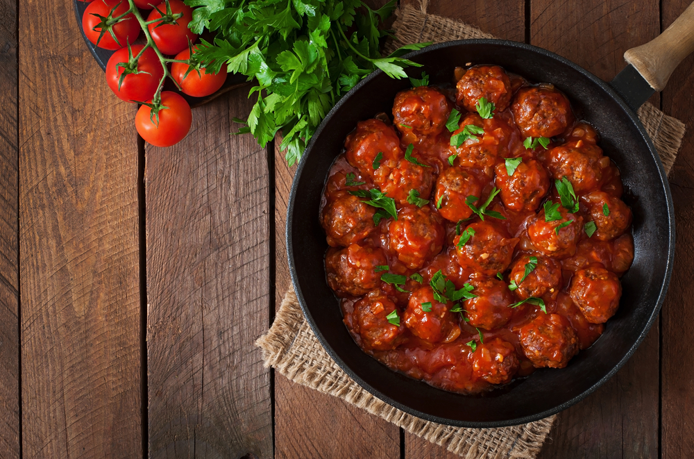 polpette al pomodoro in padella