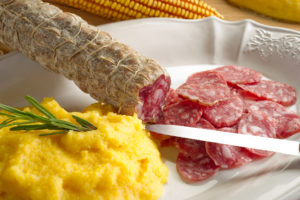 polenta e salame