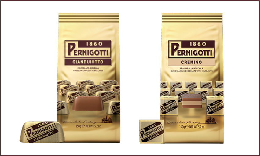pernotti gianduiotto cremino 2023 cioccolatini cioccolato