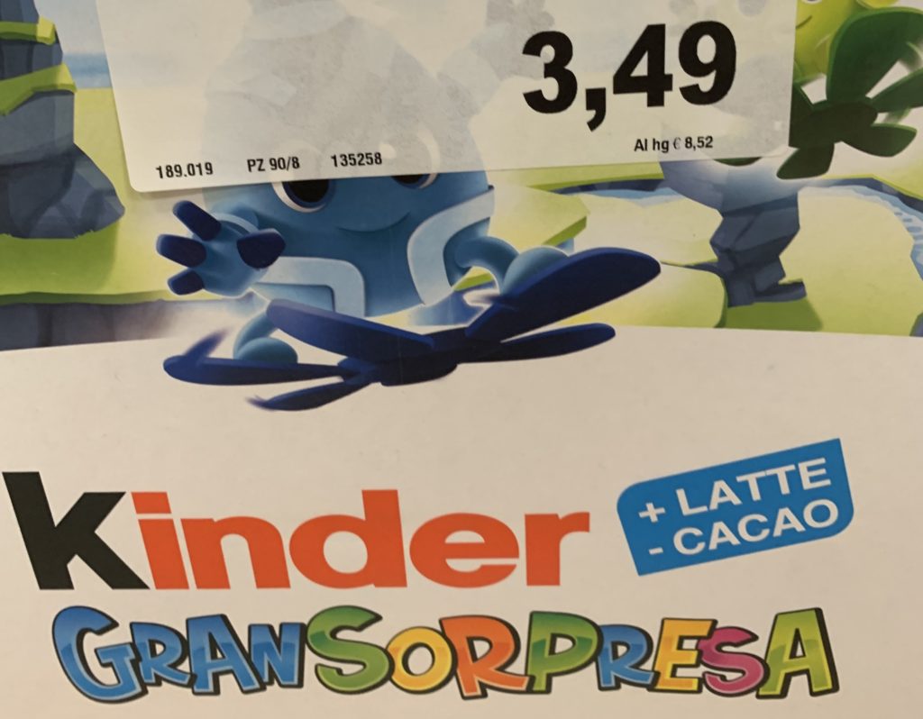 kinder gransopresa mini