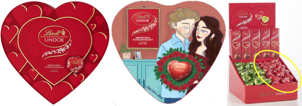 Lindt Lindor San Valentino cioccolatini