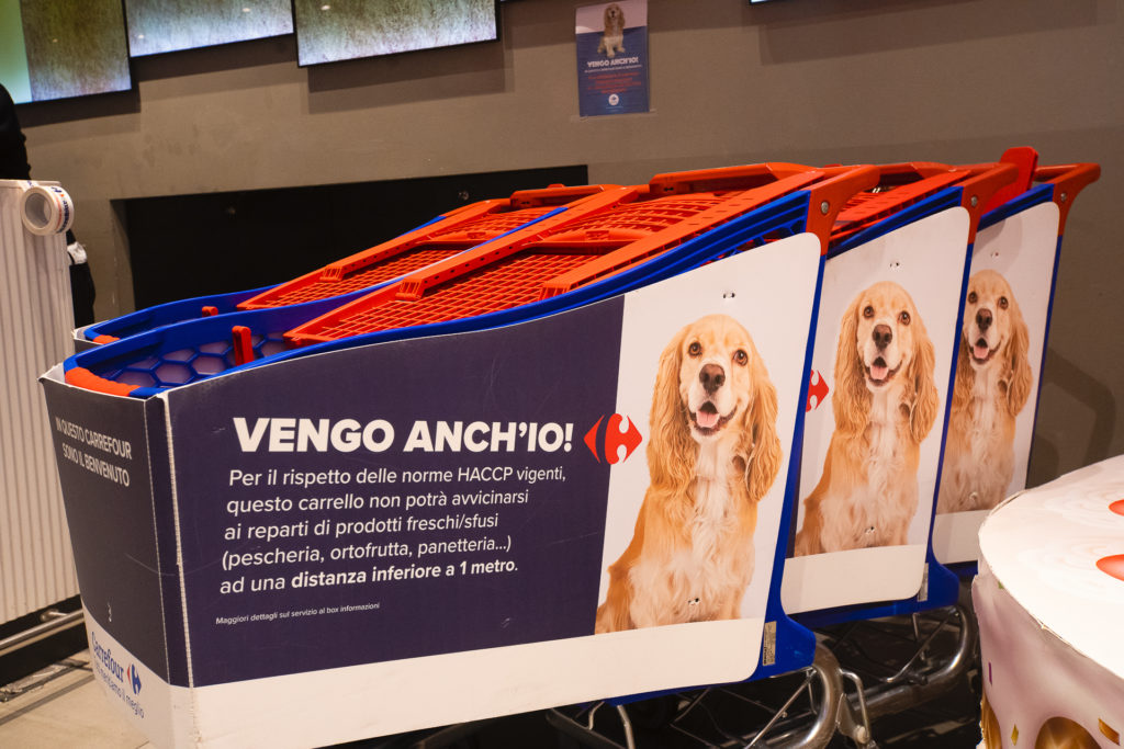 carrello animali domestici