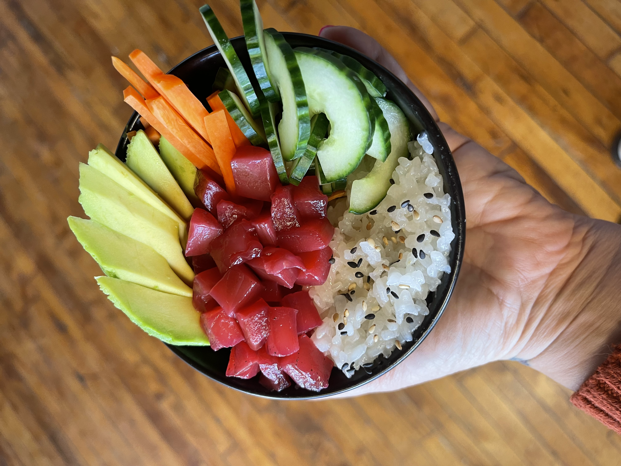 Poke aqua cultured foods