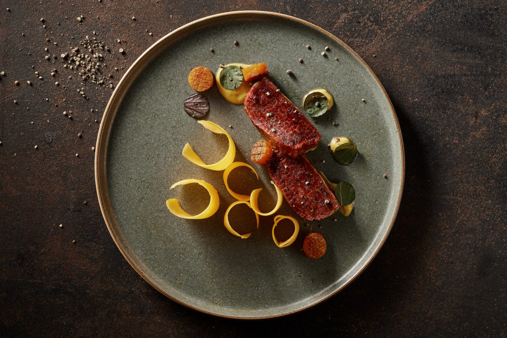 La presentazione di un piatto di Redefine Meat