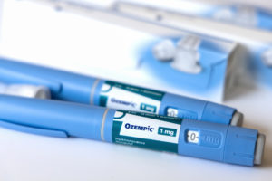 Due penne autoiniettanti di Ozempic, farmaco antidiabetico e per la perdita di peso