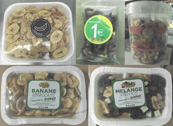 banane chips melange esotico - richiamo 29/08/2023