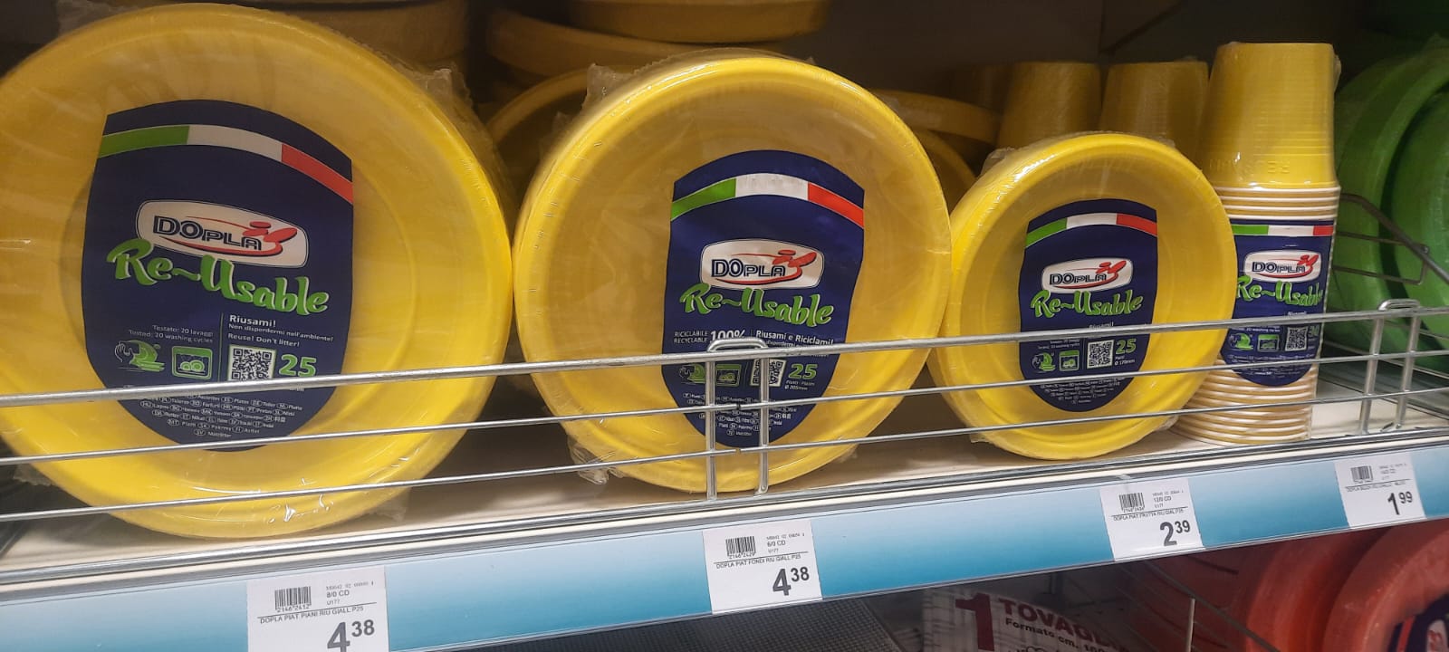 Piatti Do-Pla Re-Usable Tigotà