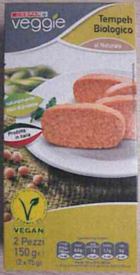 Tempeh biologico Despar Veggie richiamo 19.10.2023