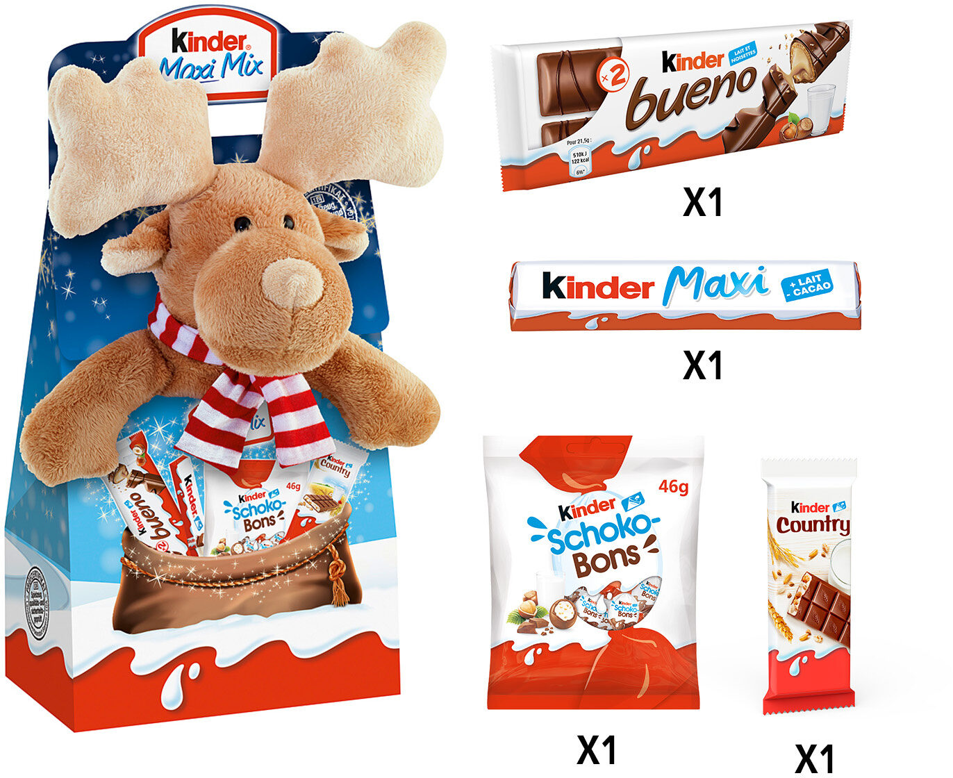 Openfoodfacts kinder maxi mix 2023 ferrero
