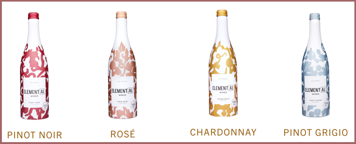 bottiglie in alluminio vino Bogle Family Wine Collection Element AL