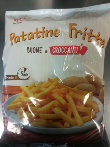 Patate fritte surgelate Buone e Croccanti richiamo 13.02.2024