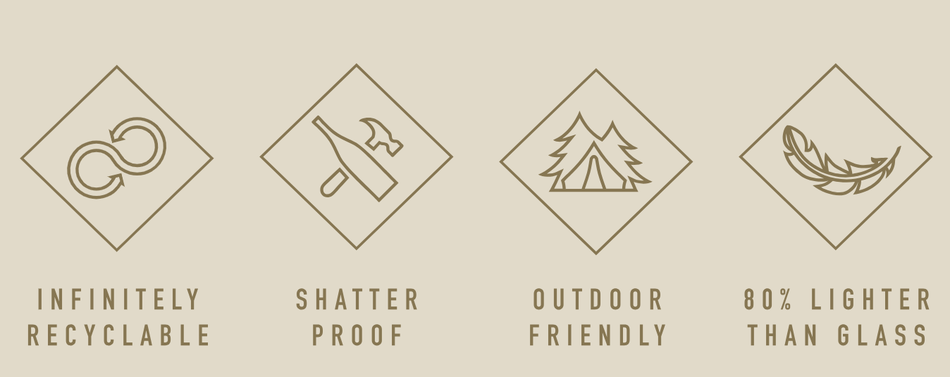 bottiglie in alluminio vino Bogle Family Wine Collection Element AL vantaggi