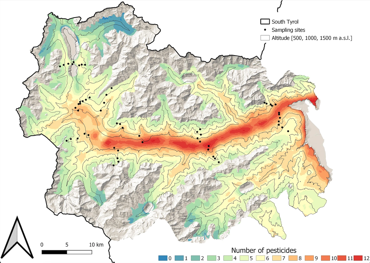 nature pesticidi sud tirolo val venosta 2024