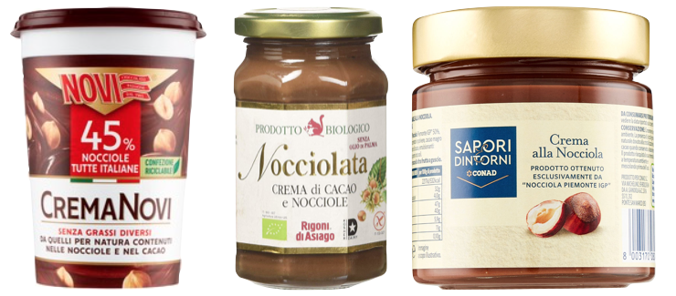 Creme alla nocciola Novi Rigoni di Asiago Sapori & Dintorni Conad