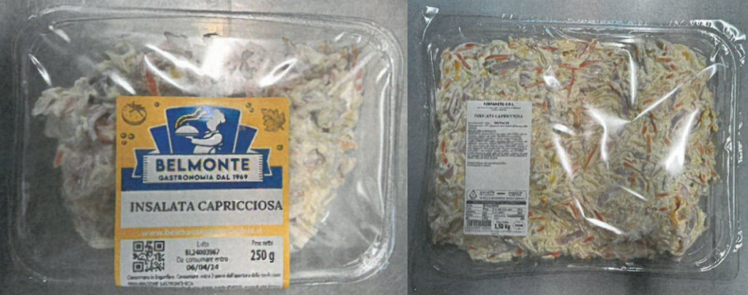 Insalata capricciosa Belmonte Gastronomia Fontaneto richiamo 26.03.2024