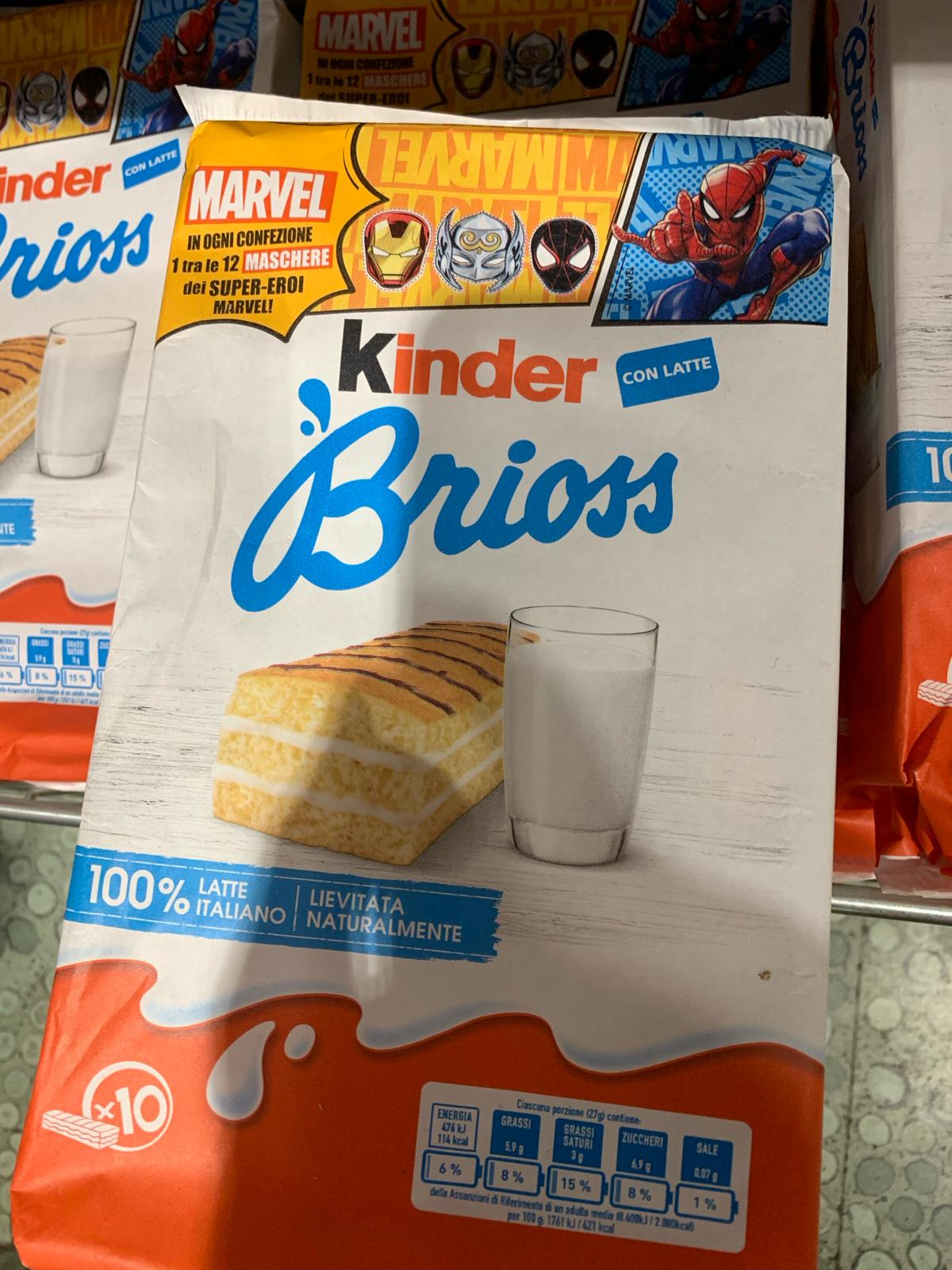 Kinder Brioss con NutrInform Battery