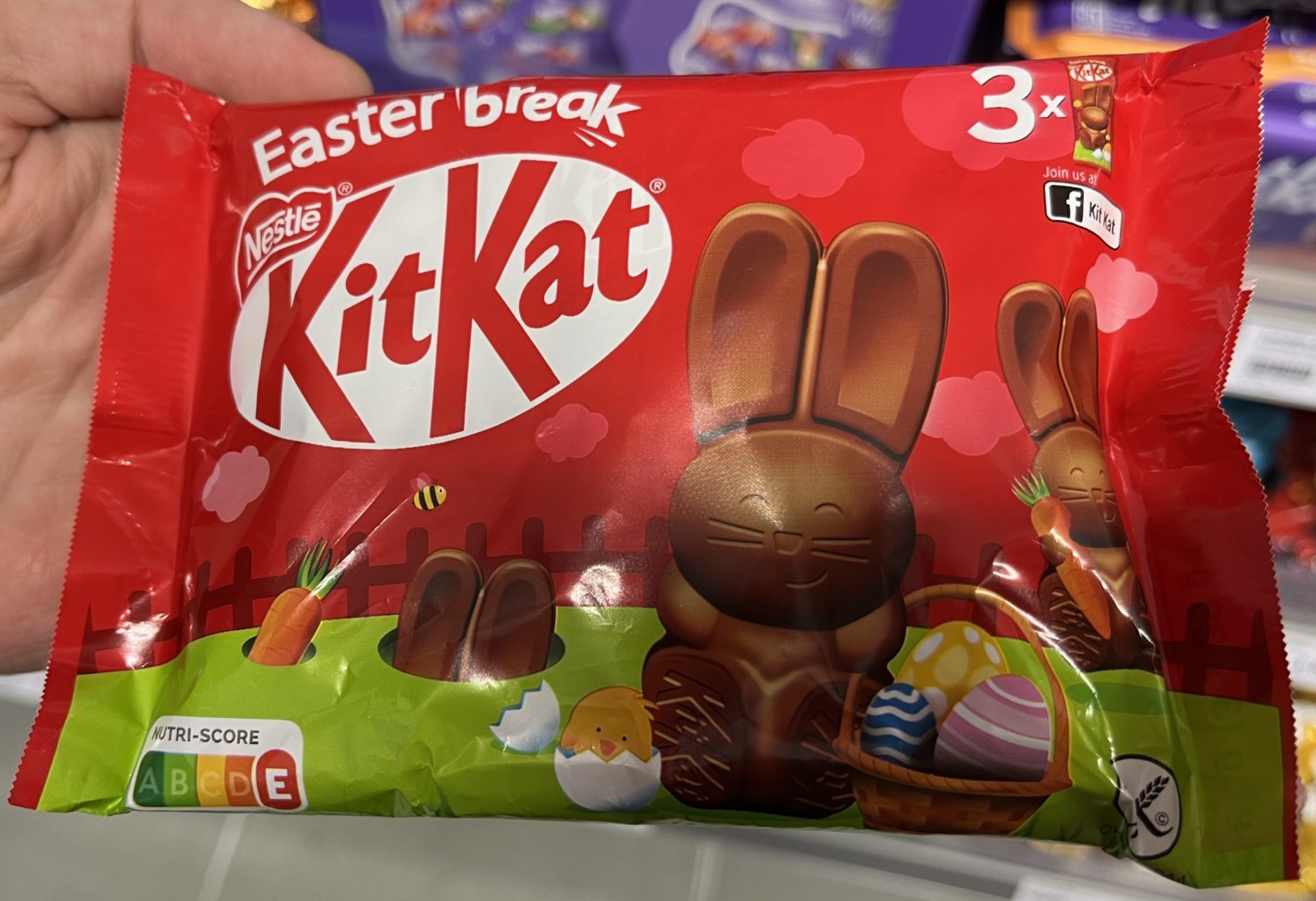 Nutri-Score KitKat Pasqua Action 03.2024