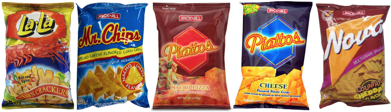 Prawn Cracket LaLa MrChips hot&spicy Piattos nacho pizza cheese Nova cheddar Jack&Jill richiamo 22.03.2024