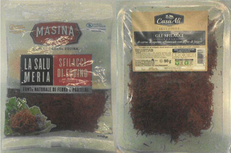 Sfilacci di equino Masina Casa Alì richiamo 28.03.2024