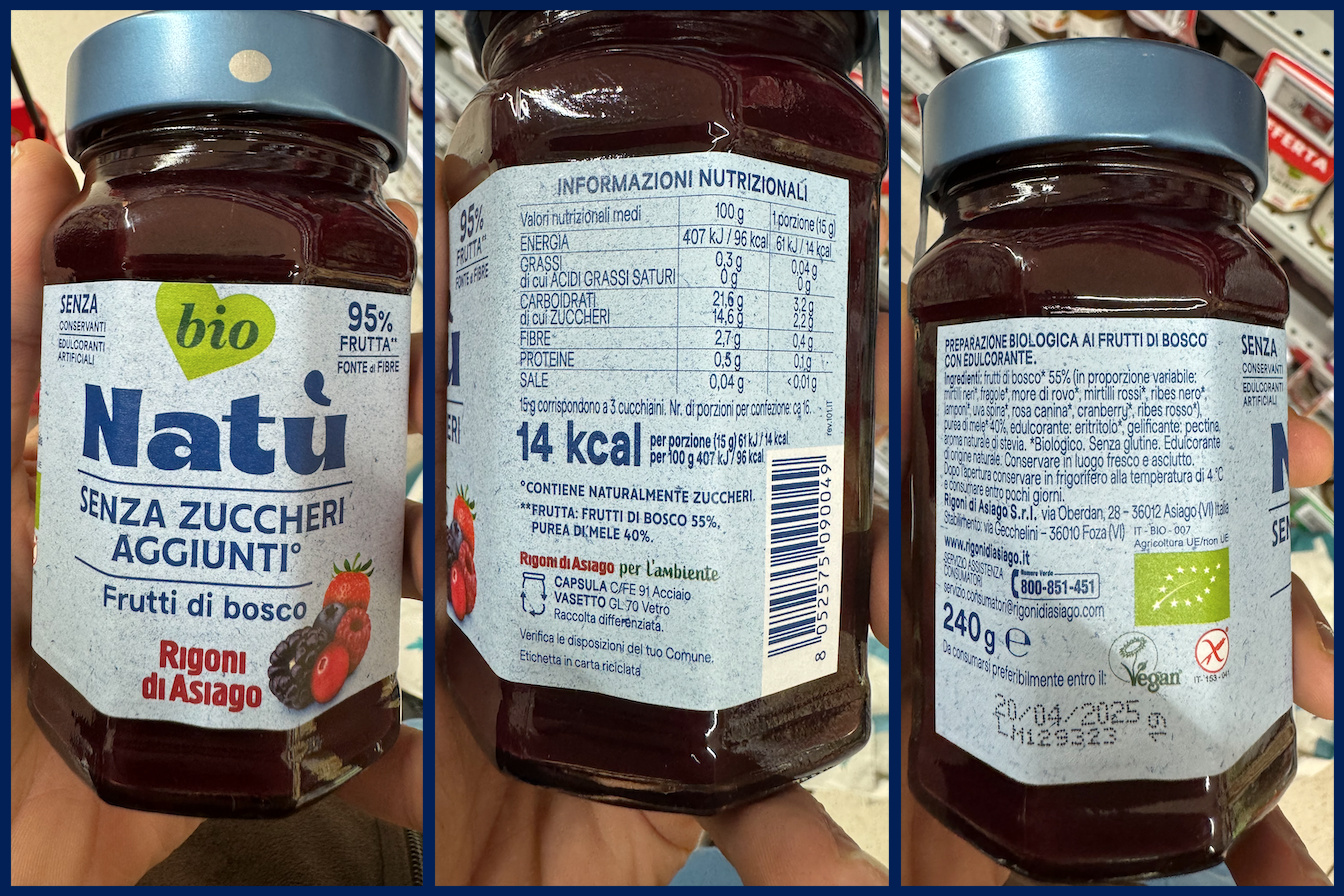 bio natu frutti di bosco rigoni di asiago 2024 marmellata