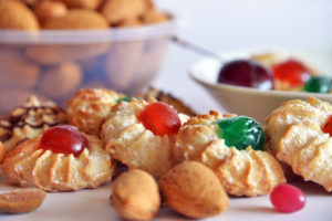 Paste di mandorla assortite