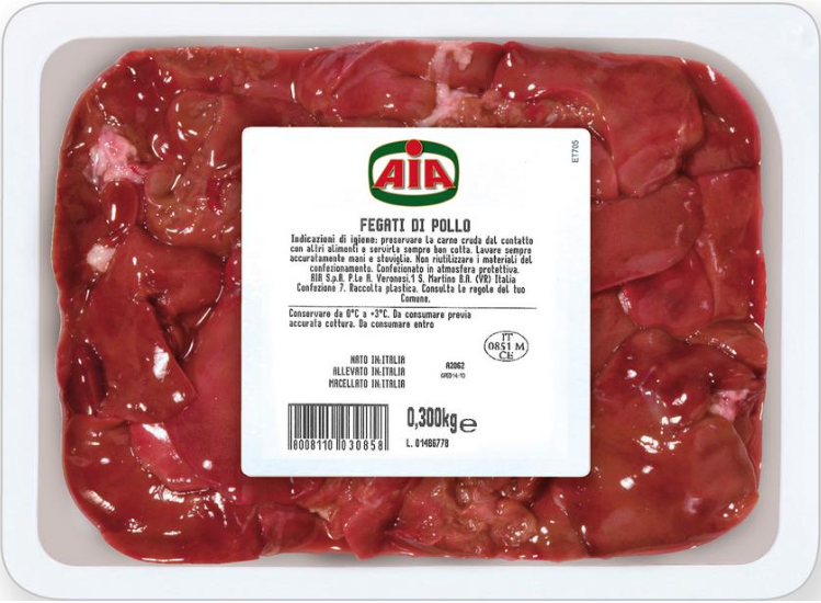 Fegati di pollo Aia richiamo 03.06.2024